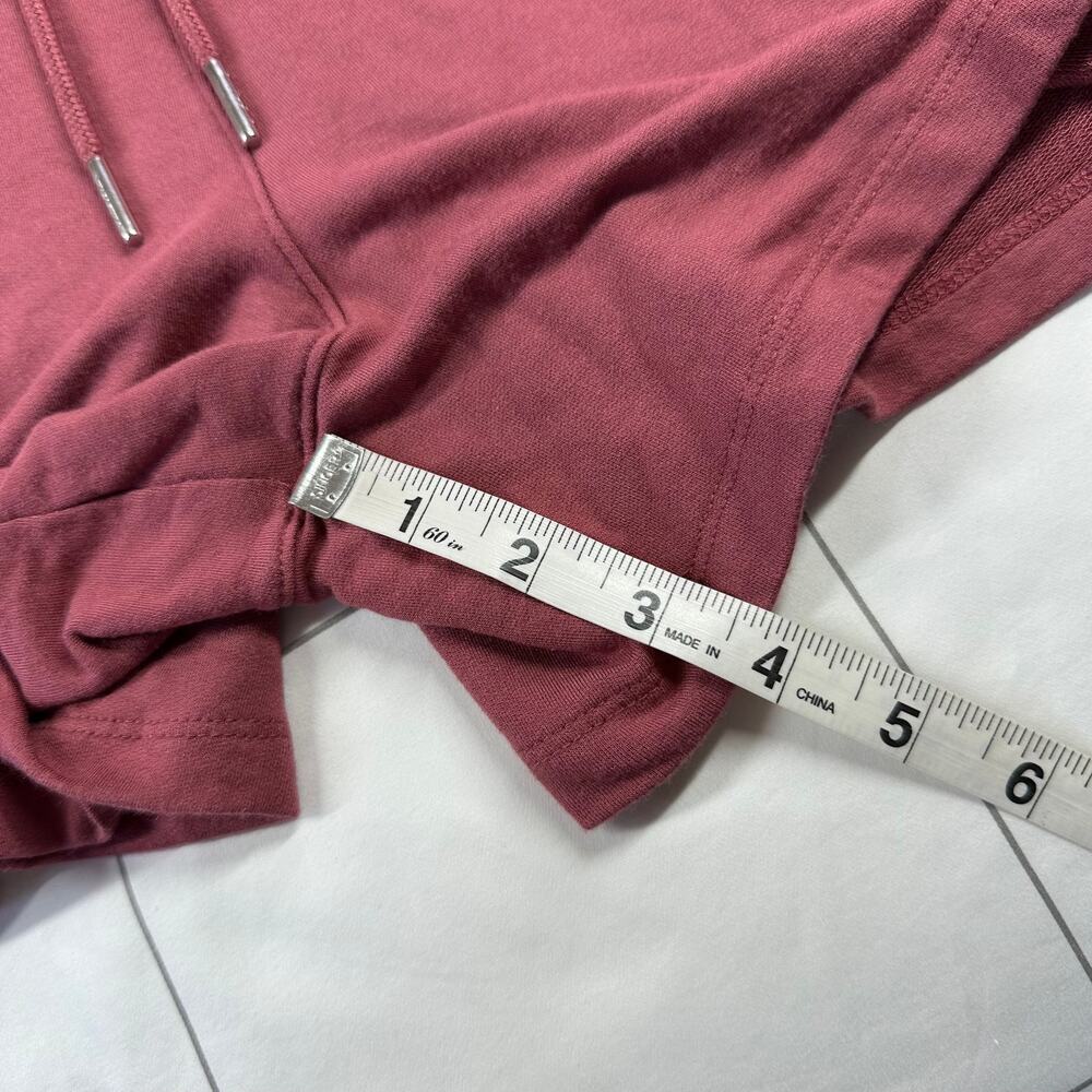 Athleta Balance Romper Womens Medium Petite Pink Sleeveless Soft Active Travel - Picture 12 of 14